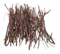 Luxshiny Wood Sticks Log Branches for Crafting Rustic Home Decor and Wedding DIY Supplies Sturdy Natural Material
