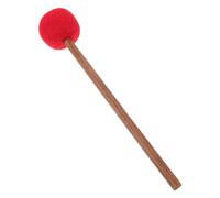 Luxshiny Wood Striker Hammer Singing Bowl Handle with Felt Head, Artistic Design Suitable for Healing Space and Rhythm Exercises