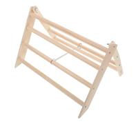 Luxshiny Wooden Chicken Perch Stand for Chickens and Small Poultry with Detachable Design and Sturdy Structure, Promotes Natural Behaviours and Provides A Secure Resting Place in Poultry