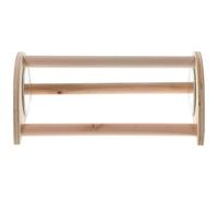 Luxshiny Wooden Chicken Stand with Smooth Surface and Comfortable Resting Place Chicken Roosting Perch for Brooder Use in Khaki Colour