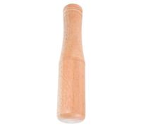 Luxshiny Wooden Garlic Crusher Stick 6.9 Inch Kitchen Pestle for Grinding Garlic Spices and Fresh Herbs Natural Wood Material Handheld Masher for Home Cooking