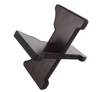 Luxshiny Wooden Mini Drum Display Stand for Small Drums with Compact Design and Elegant Aesthetics Portable Percussion Accessory Holder for Music Practice and Performance