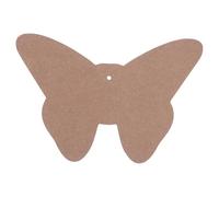 Luxshiny Wooden Mosaic Coaster Base Butterfly Tray for DIY Craft Projects Blank Wood Plate Suitable for Mosaic Making and Rustic Home Decor