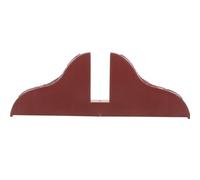 Luxshiny Wooden Screen Divider Stand Base for Office and Home, Easy to Operate Screen Panel Feet Providing Privacy, Stable Folding Room Partition Holder in Coffee Colour