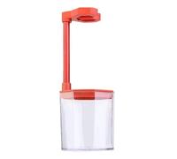 Luxshiny Writing Brush Rack Calligraphy Brush Stand Ink Container Pen Hanging Rack Plastic Simple and Generous Appearance Creative and Simple Design Convenient to Wash