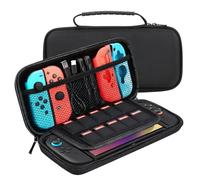 LuxStellar Tragetasche für Nintendo Switch 2 mit extra Schutz, robust und leicht, praktisches Design für unterwegs, passend für Switch 2, ideal für Reisen, Spielzubehör und Aufbewahrung