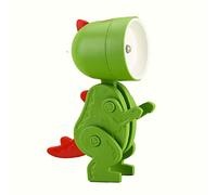 LUXTE Cute Kids LED Night Light - Mini LED Desk Lamp Cute Small Adjustable Phone Holder, Dog/Deer/Dinosaur Shaped Night Light, Room Decoration Animal Toddler Night Light (Dinosaur, Dark Green)