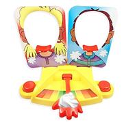 LUXTE Gaming Cake Cream Pie Face - Pie in the Face Family Party Fun Game Funny Gadgets Prank Gags Jokes Anti Stress Toys For kids Joke Machine Toy (Double)