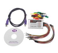 Luxtech Logic Analyzer LA1010 USB Logic Analyzer 100M Sample Rate 16 Channels Full Channel Adjustable Threshold PWM Output