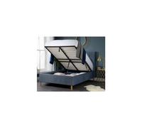 Luxton Double Ottoman Bed-Grey