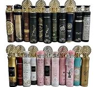 Luxtrous Dubai Air Freshener Free from Alcohol Dubai Arabian Fragrances Perfect air fresheners for home, office, temple luxury scent, surprise scents long lasting (8, Feminine Scents)