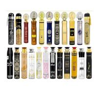 Luxtrous Dubai Air Freshener Free from Alcohol Dubai Arabian Fragrances Perfect air fresheners for home, office, temple luxury scent, surprise scents long lasting (4, Masculine Scents)