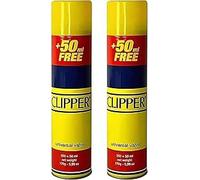 Luxtrous Genuine Clipper Gas - Universal Refill Fluid Lighters for BBQ and Cooking - 300ml Capacity - Reliable & Safe Fuel Solution (Pack of 2)