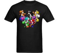 LuxUnatcc Definite Myself Men's Yoshi Group Art Members Design T-Shirt Size S Black