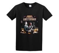 LuxUnatcc Joe Bonamassa Live in Amsterdam Mens 100% Cotton Tshirt Size M Black