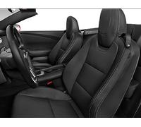luxuperce Seat Covers Custom Fit for Chevrolet Camaro 2010-2015 5th Gen Camaro LT LS SS Coupe Model Faux Leather Seat Covers
