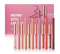 Luxurious 12 Pieces Matte Lip Liner and Oil Collection with Rich Colors and Smooth Makeup for Every Occasion Matte Lip Liner