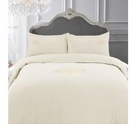 Luxurious 330 Thread Count Egyptian Cotton Duvet Cover Sweet Dreams Cream Standard Pillow Case