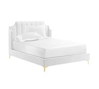 Luxurious 800 Thread Count Fitted Bedsheet Stretches Up To 28cm/11 inches Deep 100% Pure Egyptian Cotton 5 Star Hotel Quality Bottom Sheet (White, Double)