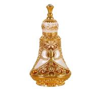 Luxurious Arabic Inspired Small Perfumes Bottle Alloys Perfect for Travel and Daily Use with Secure Seal Decorative Alloys Container with Arabic Inscription and Leak-Proof Cap Ideal for Travel Use