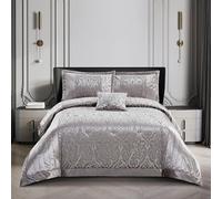 Luxurious bedspreads in Double, King, and Super King sizes, featuring Velvet Jacquard front and soothing microfibre back. (Mink, Super King)