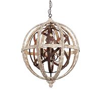 Luxurious Chandelier Chandeliers,Spherical Chandelier, K9 Crystal Double Layer Retro Industrial Metal 5-Lights, Rustic Old Lantern Cause Ceiling Light Lamps for Kitchen/77 * 110Cm Good Made in China