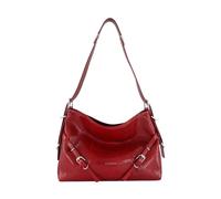 Luxurious Dark Red Python Shoulder Bag - female - Givenchy - Shoulder Bags - Red - ONE SIZE - Bags ONE SIZE