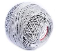 Luxurious Feel Crochet and Knitting Size 10, Fine Thread (574yd / 525m) Cotton Crochet Yarn (3.52oz / 100g (Dove Grey 1634)