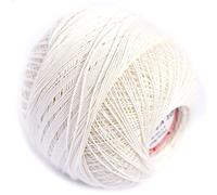 Luxurious Feel Crochet and Knitting Size 10, Fine Thread (574yd / 525m) Cotton Crochet Yarn (3.52oz / 100g (Jasmine 1500)