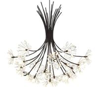 Luxurious Gold Cluster Crystal Chandelier with 19 Lights - Elegant Home Decor for Dining Room, Living Room & Kitchen