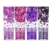 Luxurious Gold Leaf Flakes for Resin and Nail Art Foil Decorative Paper Dazzling Gold Flakes for Artistic Project