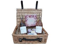 Luxurious Hamper Basket: A Celebration of Elegance and Thoughtfulness- Premium Scented candles and Whispering Angel