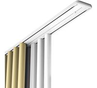 Luxurious Heavy Double Curtain Track, Ceiling Mount Aluminum Alloy Nano Silence Track, Room Divider for Bedroom Living Room Hospital(Size:1.5m)