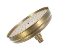 Luxurious Large Retro Copper Rainfall Shower Head - Lightweight Overhead Sprayer for Easy Installation Ideal for Spa-like Bathroom Experience