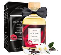 Luxurious Massage Oils for Date Night, Aphrodisiac Massage Oil for Couples, Vanilla Body Oil Perfect for Valentines Day Gifts. 120ml Relaxing Natural Sensual Massage Oil for Massage Therapy