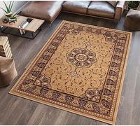 Luxurious Medallion Design Area Rugs - Elegant Floor Decor for Home & Living Areas, Traditional Patterns with Plush Comfort - Ideal for Living Room, Bedroom, and Dining Areas