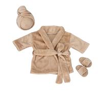 Luxurious Newborn Photography Bathrobe Softness & Baby Sleepsuit for Newborns & Infants Up to 6 Months 2pcs/3pcs Newborn Photography Robe Set