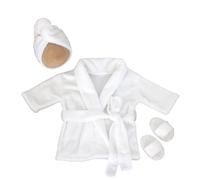 Luxurious Newborn Photography Bathrobe Softness & Baby Sleepsuit for Newborns & Infants Up to 6 Months 2pcs/3pcs