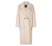 Luxurious Oversize Coat - female - Marc Cain - Double-Breasted Coats - Beige - L - Coats L