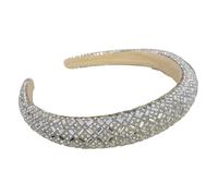 Luxurious Pearls Headband with Rhinestones Accents Great Headwear Props for Weddings Proms and Photoshoots Pearls Headband