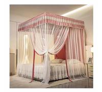 Luxurious Round Dome Bed Canopy - Elegant Lace Mosquito Netting for Girls & Adults, Stylish Fabric Drapes for Bed Protection & Decoration, Large Shielding Canopy (Color: S)