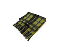 Luxurious Scottish 100% Wool Knee Blanket 172x78 cm, Fringed Ends, Dry Clean Only, Cornish National Brand
