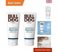 Luxurious Sensitive Shave Gel 175ml - Pack of 2 with Baobab Oil Infusion