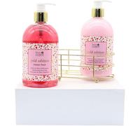 Luxurious Summer Peach Hand Care Gift Set - Moisturizing Body Lotion, Premium Hand Soap