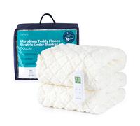 Luxurious Teddy Fleece Electric Under Blanket Heated Blanket Fast Super King