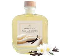 Luxurious Vanilla Massage Oil - (250ml) Full Body Oil for Relaxing Massage Therapy, None Greasy Silky Smooth Aromatherapy All Natural Sweet Almond, Apricot & Fractionated Coconut Oils with Vitamin E