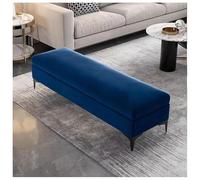 Luxurious Velvet Storage Bench Upholstered End of Bed Storage Ottoman Chic Bedroom Seating & nizer Perfect for Living Room Bedroom Entryway 24x16x16in