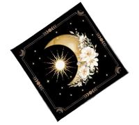 Luxurious Velvets Tarots Cloth Soft Velvets Divination Mats Mystical Symbols Enhances Spiritual Practice Foldable Tarots Mats