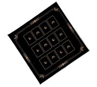 Luxurious Velvets Tarots Cloth Soft Velvets Divination Mats Mystical Symbols Enhances Spiritual Practice Spiritual Meditations Table Mats