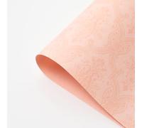 Luxurious Wrapping Paper Sheet,52x60cm 3D Embossed Flower Wrapping Paper Bouquet Packaging DIY Crafts Gifts Wrap for Christmas Wedding,10 Sheets (Pink)